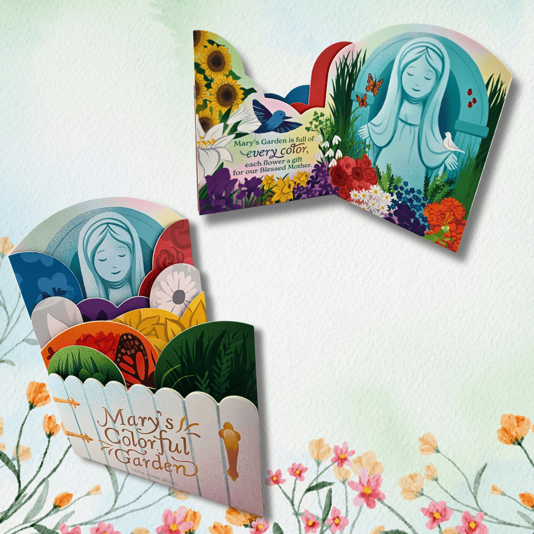 Mary's Colorful Garden Board Book