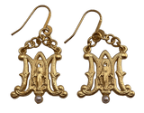Auspice Maria Earrings Pearl Necklace Weisinger Designs