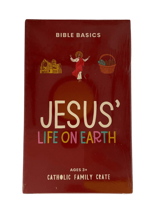 Sister Dulce Gift Shop, Catholic Store, Religious Store,  Bible Basics, Jesus' Life on Earth Book, Children's Catholic Book, Children's Jesus Boox