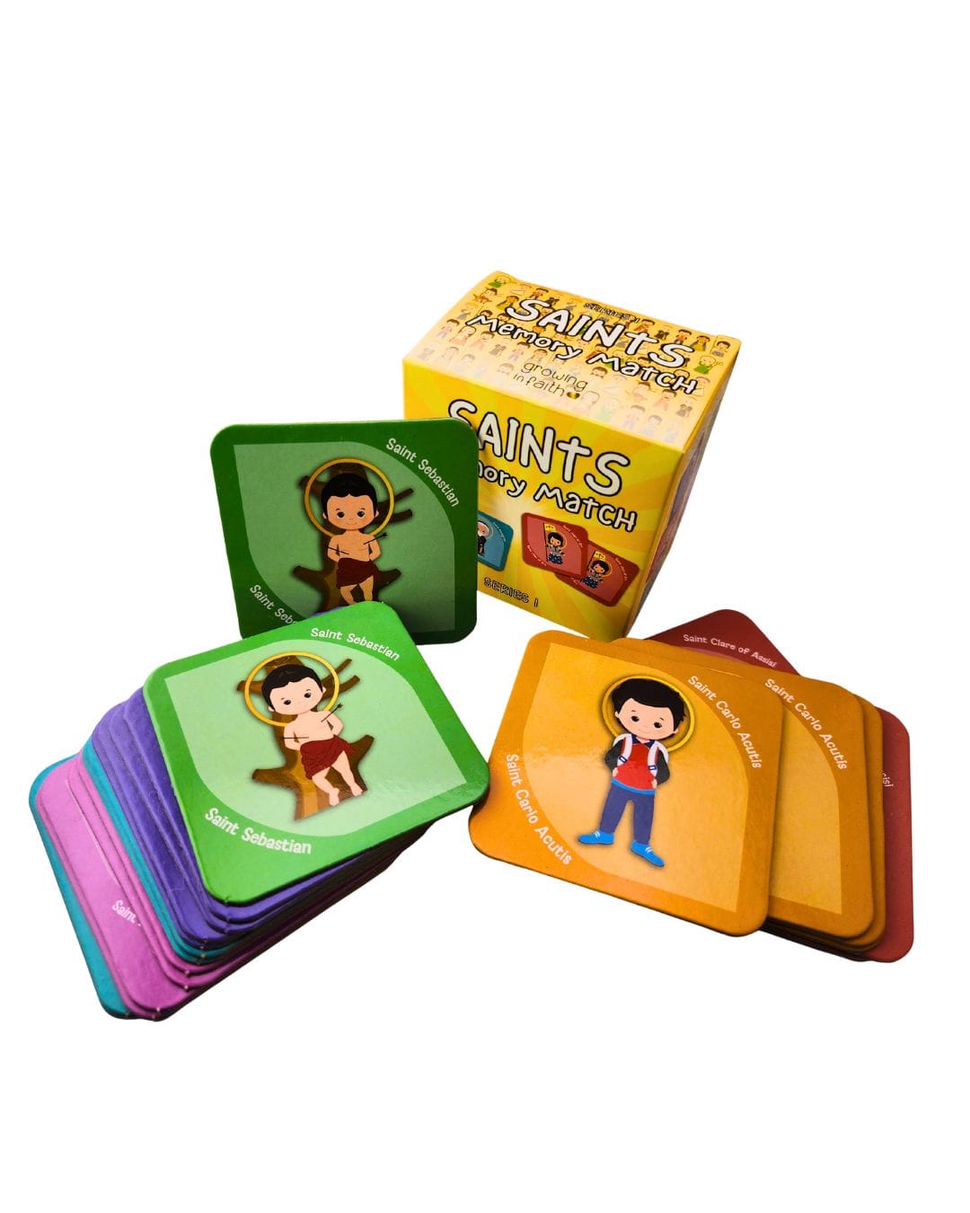 Sister Dulce Gift Shop, Catholic Store, Religious Store, Catholic Children's Games, Catholic Kid's Games, Saints Memory Match Game