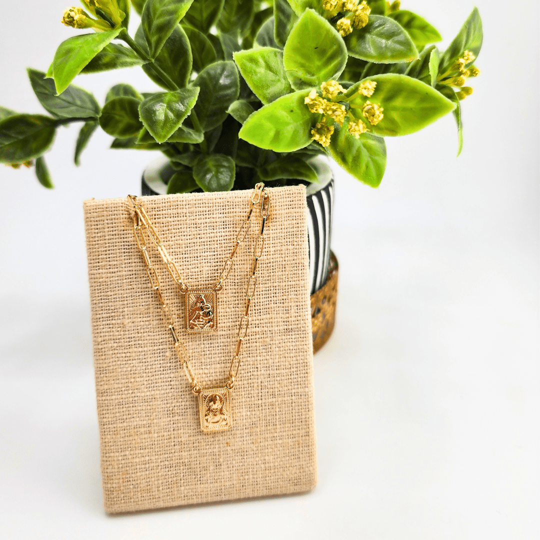 Inifinity Scapular Necklace Gold Necklace Roman