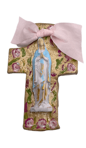 Sister Dulce Gift Shop, Catholic Store, Religious Store, Catholic Art, Religious Art, Mary Cross Ornament