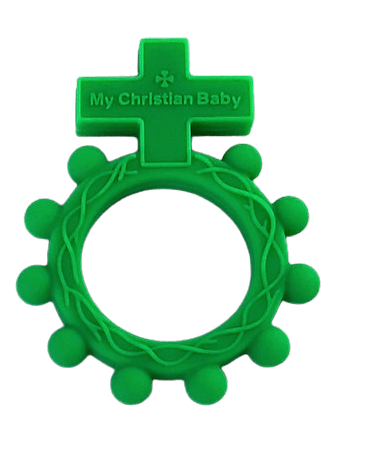 Finger Rosary Teether – Cypress Springs Gift Shop