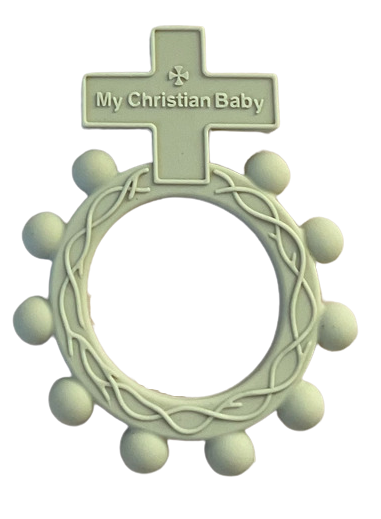 Rosary online teething ring