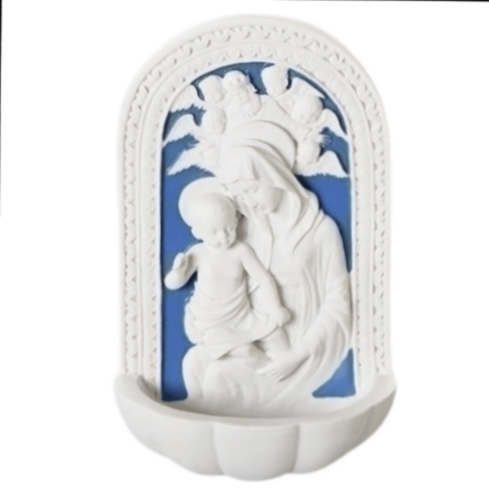 Madonna and Child Water Font Water Font, Sister Dulce Gift Shop, Catholic Store,