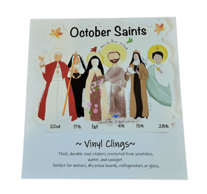 Sister Dulce Gift Shop, Catholic Store, Catholic Art, October Saints Clings