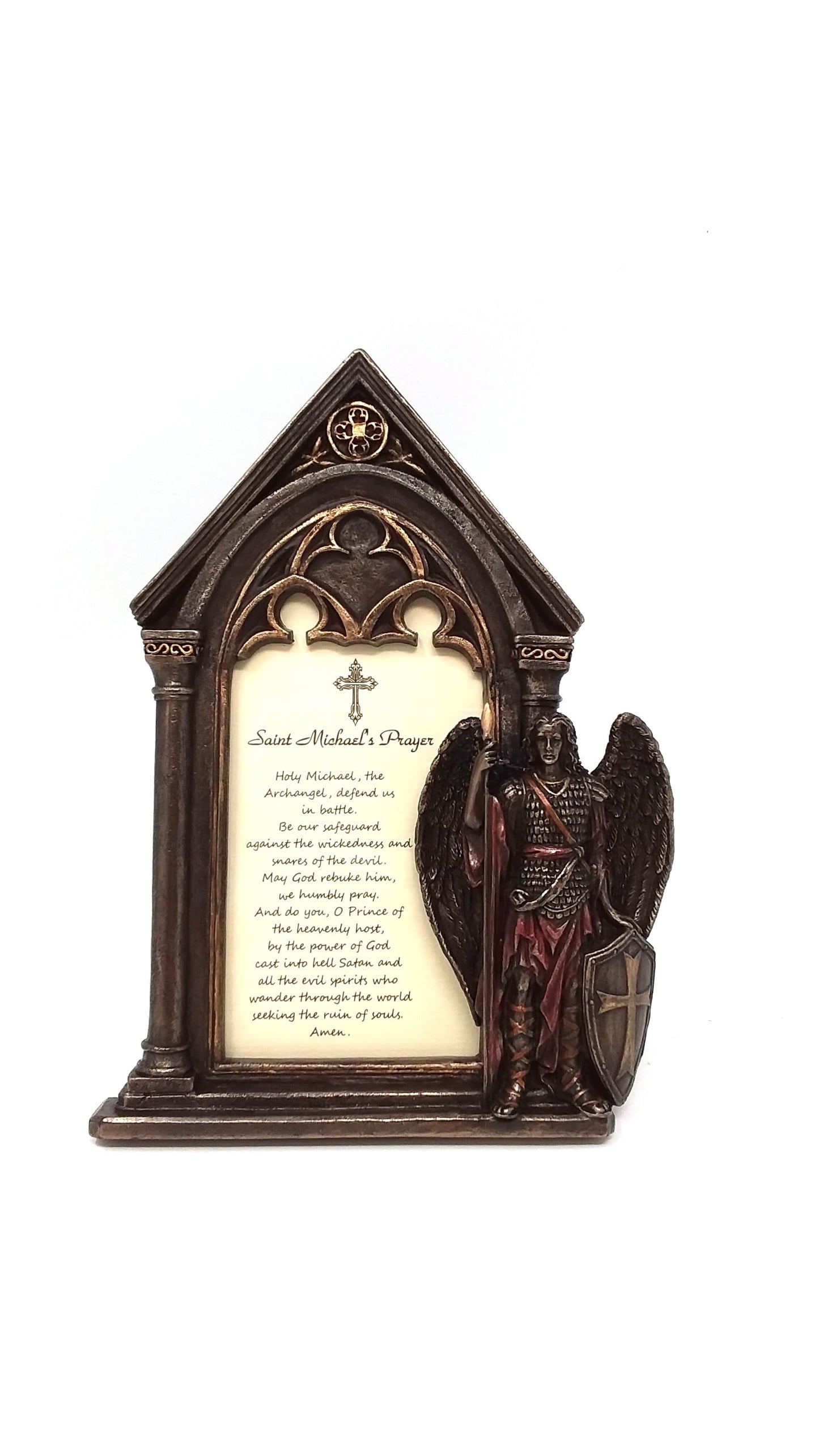 Sister Dulce Gift Shop, Catholic Store, Religious Store, St. Michael Photo Frame, Confirmation Gift