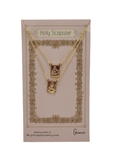 Scapular Necklace 18 karat Gold-Dipped Sterling Silver Infinity Scapular Scapular Roman