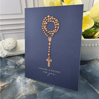 I Said a Rosary for You Prayer Cards