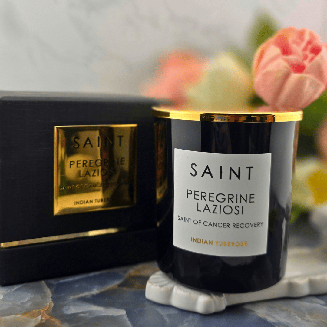 Saint Peregrine Laziosi Candle
