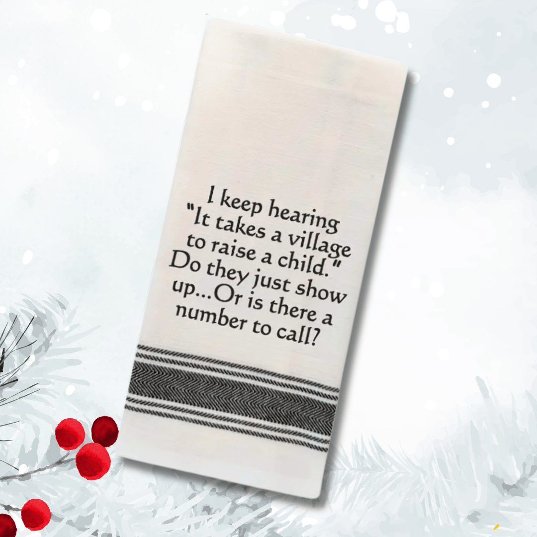 Black and White Tea Towels