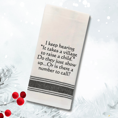 Black and White Tea Towels