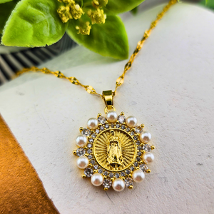 Sister Dulce Gift Shop, Catholic Store, Religious Store, Catholic Jewelry, Religious Jewelry,  Mary Necklace