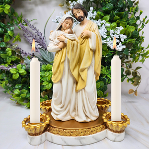 Sister Dulce Gift Shop, Catholic Store, Religious Store, Holy Family Advent Candleholder