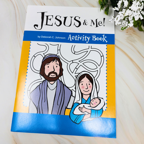 Sister Dulce Gift Shop, Catholic Store, Religious Store,  Catholic Kids, Religious Kids, Catholic Kids Activity Books, Jesus & Me Activity Book