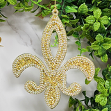 Sister Dulce Gift Shop, Catholic Store, Catholic Christmas, Catholic Ornament, Religious Ornament, Fleur de Lis Ornament