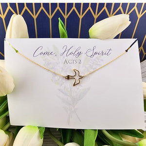 Holy Spirit Necklace Thick Chain Necklace Good Leven and Designs