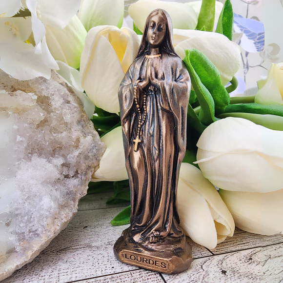 Sister Dulce Gift Shop, Catholic Store, Religious Store,  Our Lady of Lourdes, Lourdes Statue