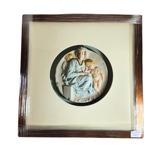 Sister Dulce Gift Shop, Catholic Store, Religious Store, Catholic Art, Religious Art, Framed Pitti Madonna Plaque