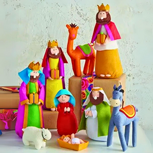 Sister Dulce Gift Shop, Catholic Store, Religious Store,  Catholic Christmas, Religious Christmas, Nativity Set