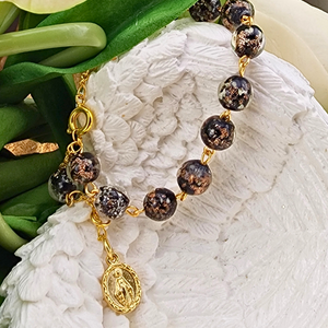 Luminous Fatima Rosary Bracelet Bracelet Contreras Religious Art