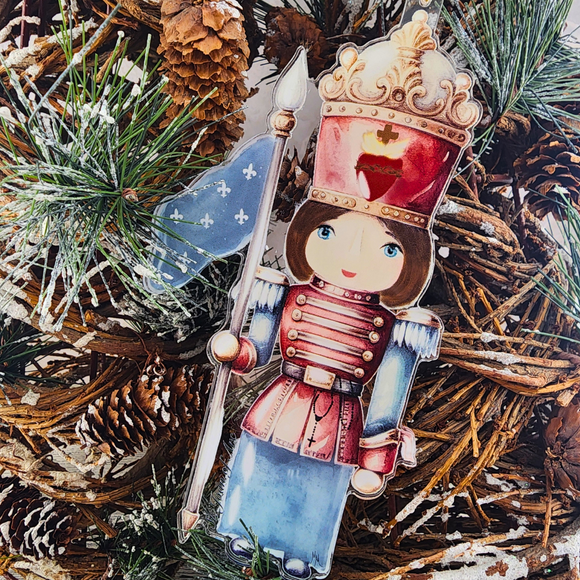 Sister Dulce Gift Shop, Catholic Store, Religious Store,  Catholic Christmas, Religious Christmas, St. Joan of Arc Ornament