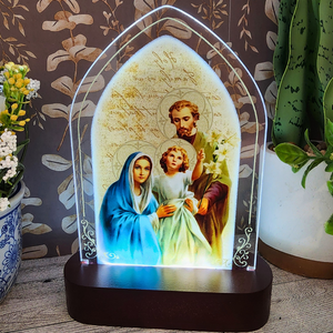 Sister Dulce Gift Shop, Catholic Store, Religious Store, Holy Family Tabletop Decor, Catholic Decor, Religious Decor