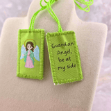 Sister Dulce Gift Shop, Religious Store, Catholic Store, Guardian Angel, Kids, Green Scapular, Cypress Springs Mercedarian Prayer Center