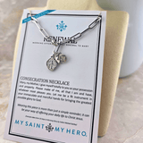 Sister Dulce Gift Shop, Religious Store, Catholic Store, Stainless Steel, Renewal, Consecration Necklace, Jewelry, Cypress Springs Mercedarian Prayer Center