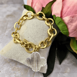 Sister Dulce Gift Shop, Religious Store, Catholic Store, Cypress Springs Mercedarian Prayer Center, Bracelet, Jewelry, Clear Clover Cross Bracelet