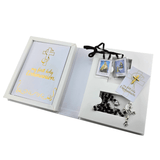 Sister Dulce Gift Shop, Religious Store, Catholic Store, Cypress Springs Mercedarian Prayer Center, Mass Book, First Communion, Boys, Pin, Rosary, Scapular, First Communion Gift Set 