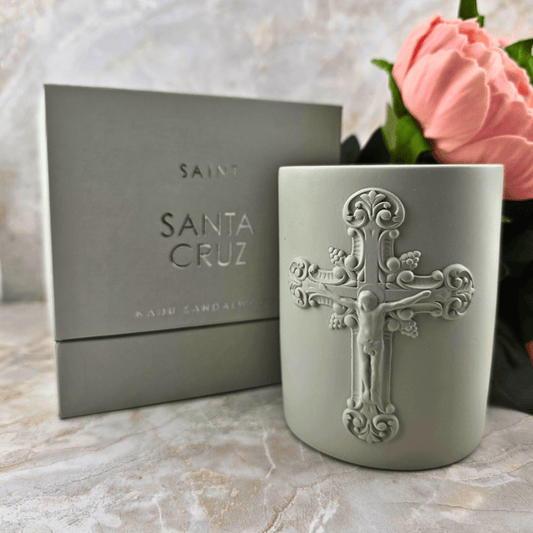 Sister Dulce Gift Shop, Shepherds Staff, Religious Store, Cypress Springs Mercedarian Prayer Center, Santa Cruz, Candle, Saint