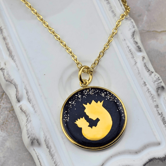 Sister Dulce Gift Shop, Shepherds Staff, Religious Store, Catholic Store, Cypress Springs Mercedarian Prayer Center, Miraculous Crowned with Stars Necklace, Notre Dame Jewelry