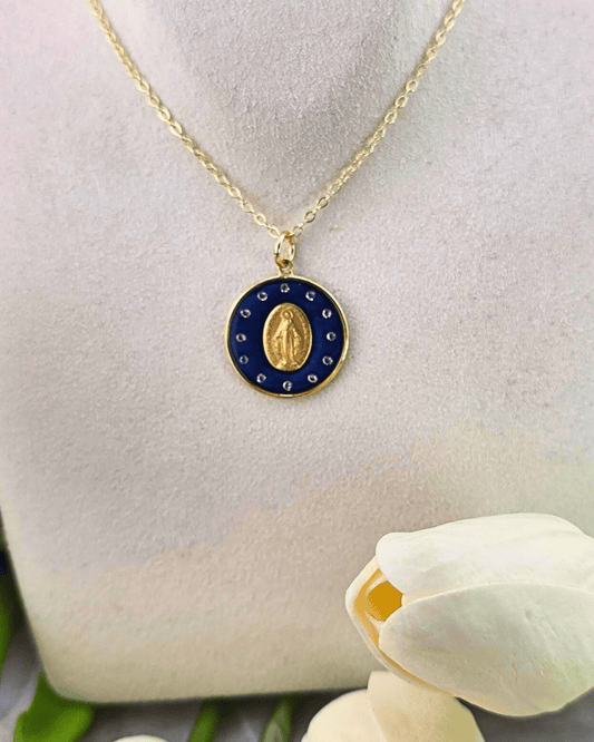 Sister Dulce Gift Shop, Shepherds Staff, Religious Store, Catholic Store, Cypress Springs Mercedarian Prayer Center, Medaille Tendresse du Ciel Necklace, Notre Dame Jewelry