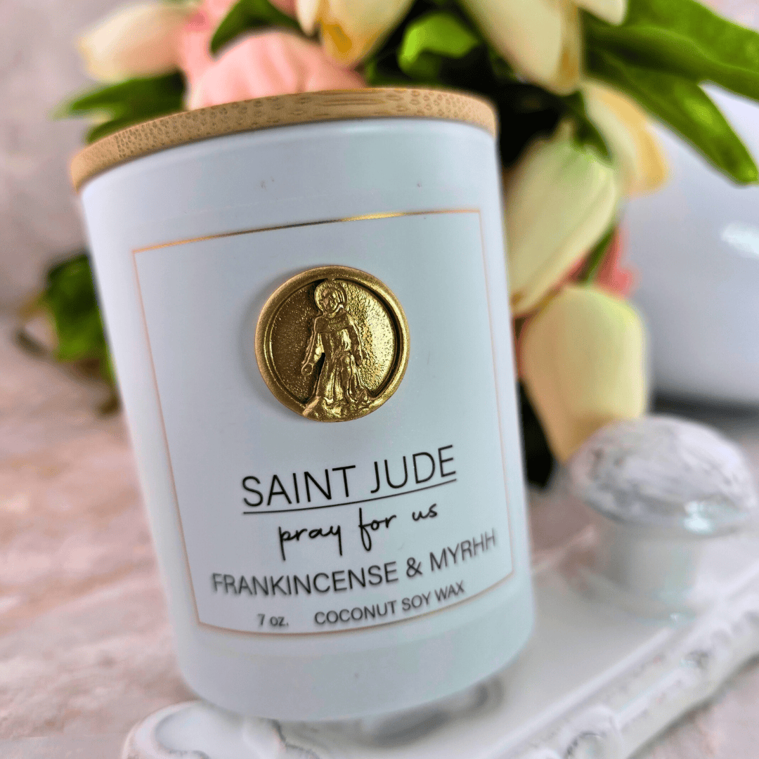 Sister Dulce Gift Shop, Shepherds Staff, Religious Store, Cypress Springs Mercedarian Prayer Center, Saint Jude Candle, Frankincense and Myrrh