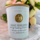 Sister Dulce Gift Shop, Shepherds Staff, Religious Store, Cypress Springs Mercedarian Prayer Center, Saint Peregrine Candle, Sea Salt and Driftwood