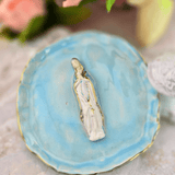 Sister Dulce Gift Shop, Shepherds Staff, Religious Store, Cypress Springs Mercedarian Prayer Center, Sacred Treasures, Our Lady of the Rosary Bright Blue Trinket Dish