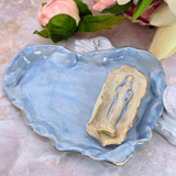 Sister Dulce Gift Shop, Shepherds Staff, Religious Store, Cypress Springs Mercedarian Prayer Center, Sacred Treasures, Our Lady of the Rosary Blue Trinket Dish