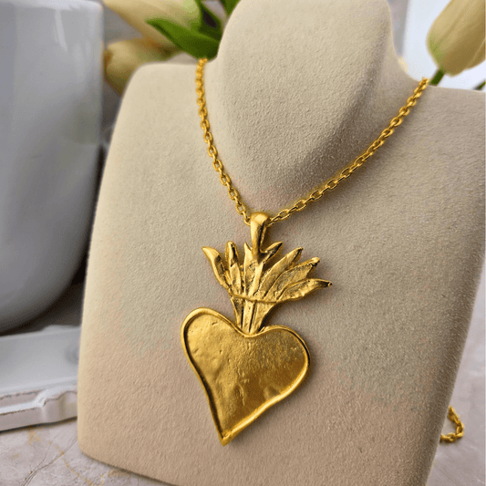 Sister Dulce Gift Shop, Shepherds Staff, Religious Store, Cypress Springs Mercedarian Prayer Center, Gold Flaming Heart, Susan Shaw