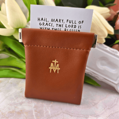 Sister Dulce Gift Shop, Shepherds Staff, Religious Store, Cypress Springs Mercedarian Prayer Center, Brown Rosary Pouch, First Communion, Confirmation