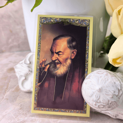 Sister Dulce Gift Shop, Shepherds Staff, Religious Store, Cypress Springs Mercedarian Prayer Center, Saint Pio Prayer Card, Padre Pio