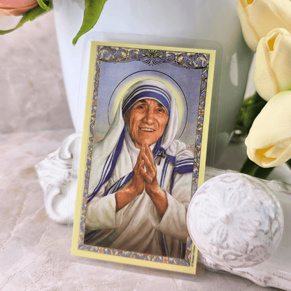 Sister Dulce Gift Shop, Shepherds Staff, Religious Store, Cypress Springs Mercedarian Prayer Center, Saint Teresa Prayer Card, Mother Teresa

