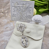 Sister Dulce Gift Shop, Shepherds Staff, Religious Store, Cypress Springs Mercedarian Prayer Center, Bridal Bouquet Brooch, Silver