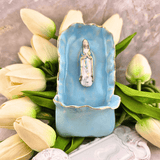 Sister Dulce Gift Shop, Shepherds Staff, Religious Store, Cypress Springs Mercedarian Prayer Center, Holy Water Font, Our Lady of the Rosary, Blue
