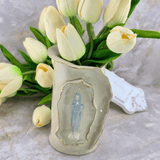 Sister Dulce Gift Shop, Shepherds Staff, Religious Store, Cypress Springs Mercedarian Prayer Center, Sacred Treasures, Mary Vase, Ivory