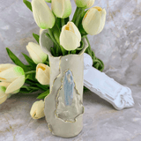Sister Dulce Gift Shop, Shepherds Staff, Religious Store, Cypress Springs Mercedarian Prayer Center, Sacred Treasures, Our Lady of Mount Carmel Ivory Vase