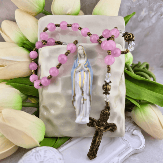 Sister Dulce Gift Shop, Shepherds Staff, Religious Store, Cypress Springs Mercedarian Prayer Center, Our Lady of the Rosary, Rosary Pouch, Sacred Treasures