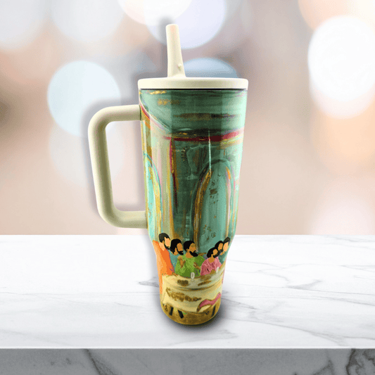 Sister Dulce Gift Shop, Shepherds Staff, Religious Store, Cypress Springs Mercedarian Prayer Center, Last Supper Tumbler
