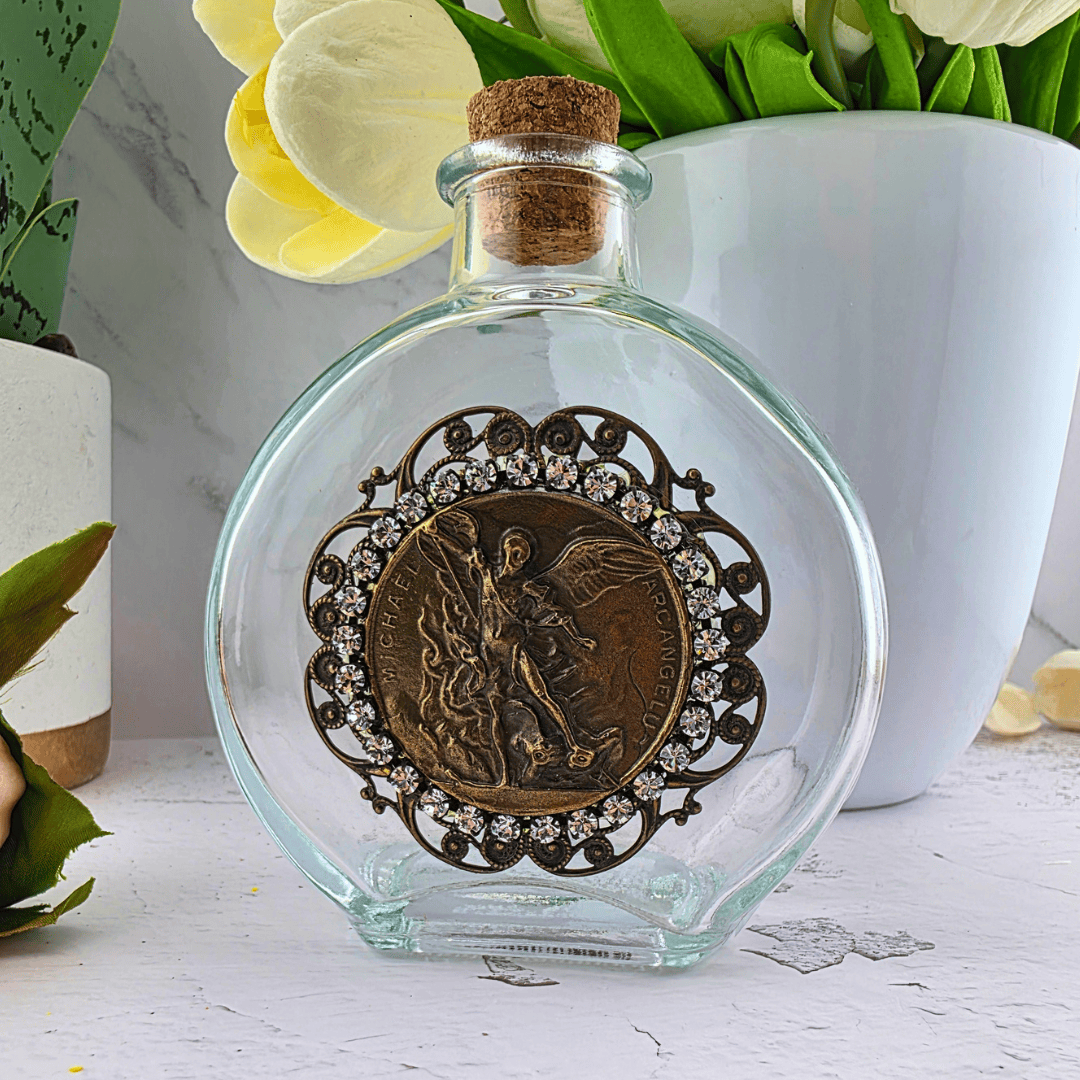 Vintage Holy Water Bottle