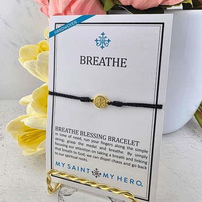 Benedictine Medal Breathe Bracelet
